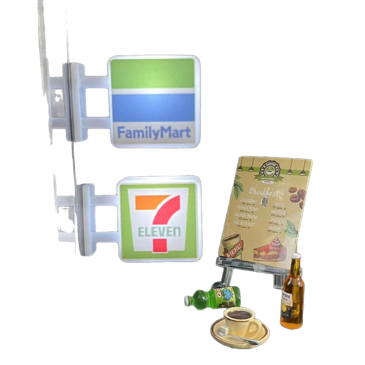 Creative refrigerator stickers convenience store lights illuminated magnetic home decorations - V.I.P Digital Presence