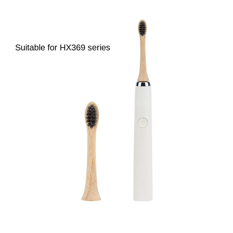 Suitable for Philips electric toothbrush natural bamboo biodegradable bamboo toothbrush head made of bamboo - V.I.P Digital Presence