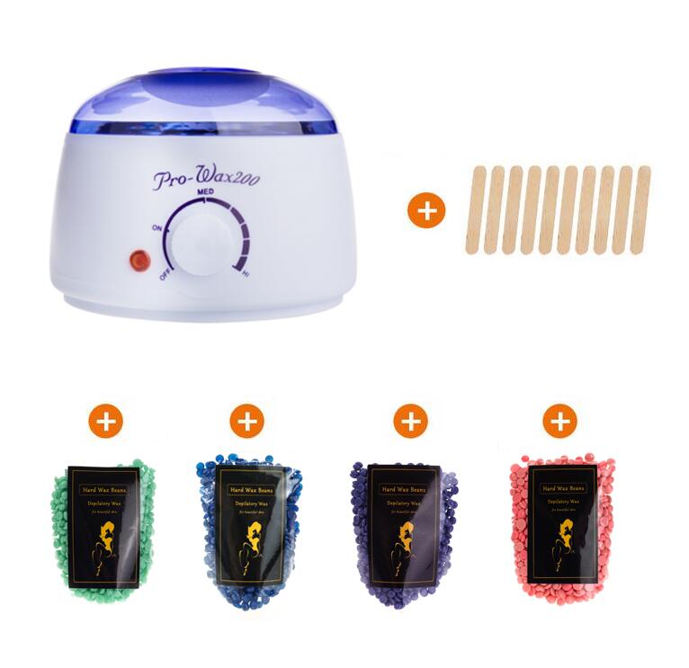 Electric Wax Heater Professionel Hand Feet Body Hair Removal Machine Hand Waxing Paraffin Epilator Mini SPA Wax pot kit - V.I.P Digital Presence