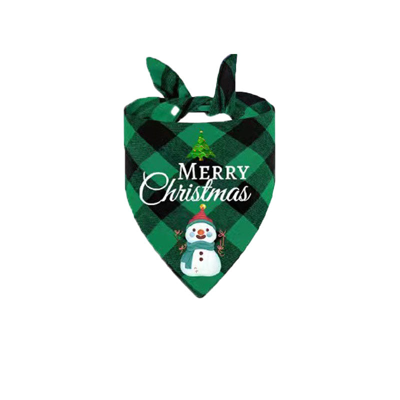 Christmas Day Border Protection Pet Small, Medium, and Large Dogs, Dogs, Cats, Teddy Triangular Towels, Water Jars - V.I.P Digital Presence