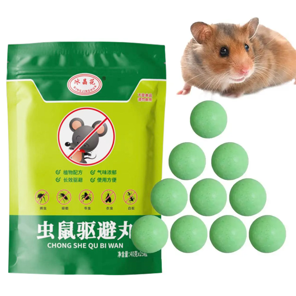 10 Pcs Peppermint Mice Repel Mouse Repeller Balls Mint Mice Repeller Fly Control Pouches for Outdoor Mouse Rats Squirrel - V.I.P Digital Presence