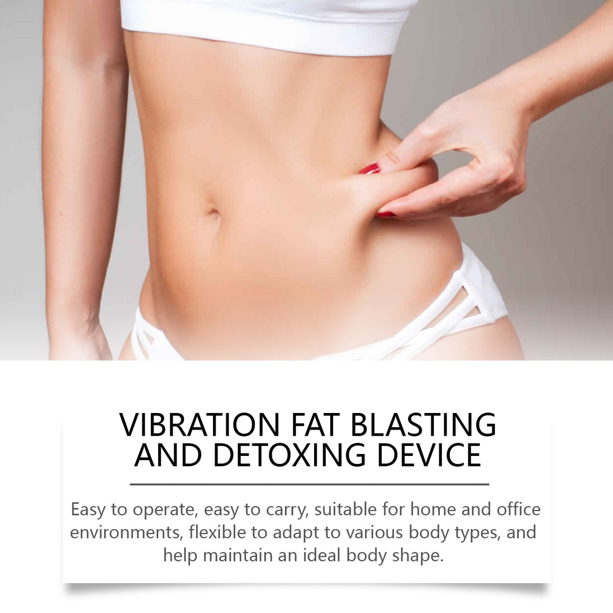 Convenient Vibrating Body Instrument, Body Fit Comfort Massage Pad Shows Off The Body Lightweight Massager - V.I.P Digital Presence