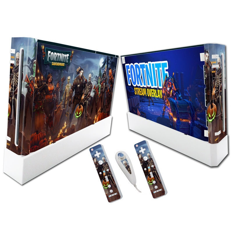 Suitable for WII stickers wii console cartoon protective film Spider-Man Fortress Night multiple styles without leaving glue - V.I.P Digital Presence