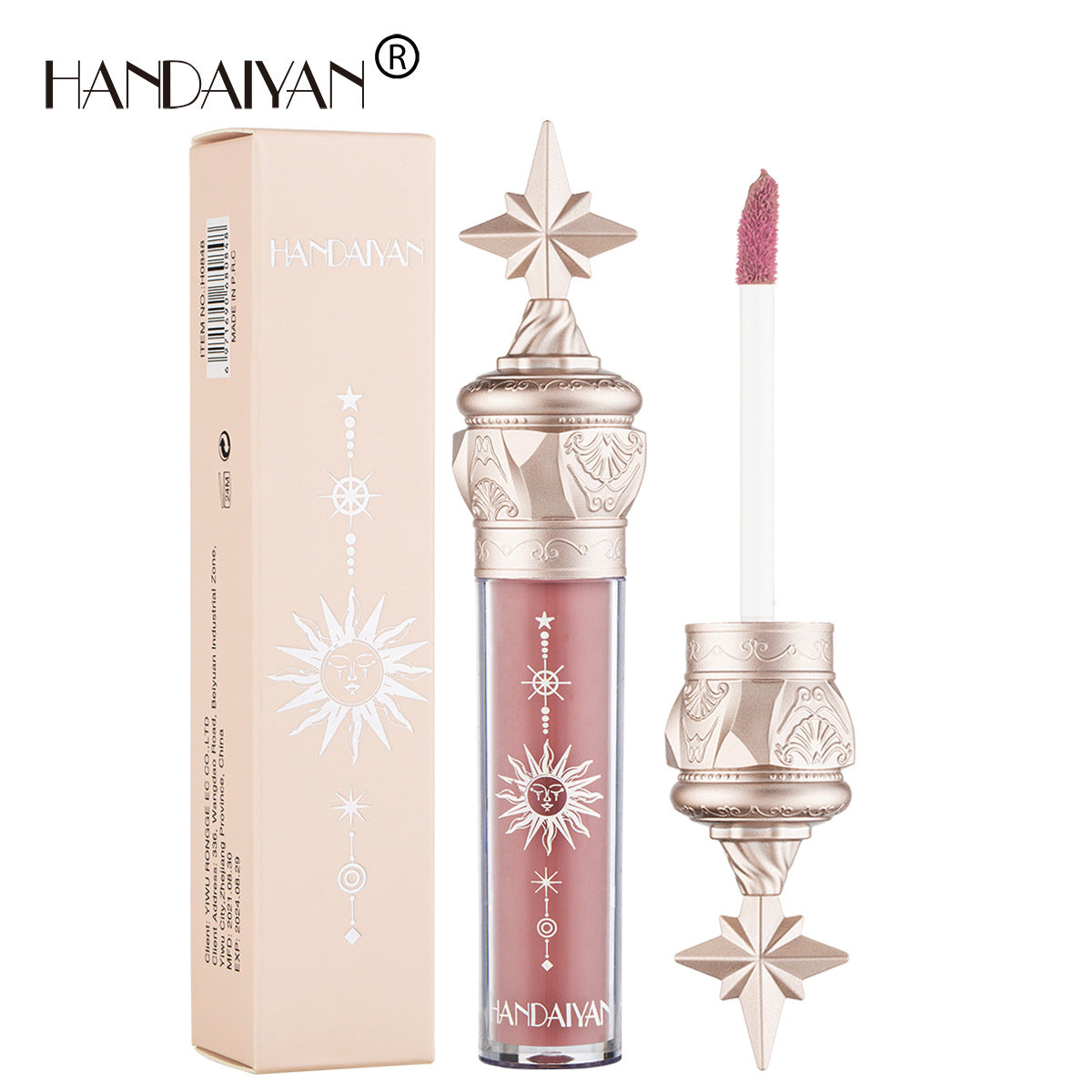 HANDAIYAN Small Star Stick Lip Gloss Lipstick Water Light Film Mirror Lip Glaze Glass Lip Gloss Moisturizing Lasting Not Easy To Fade - V.I.P Digital Presence