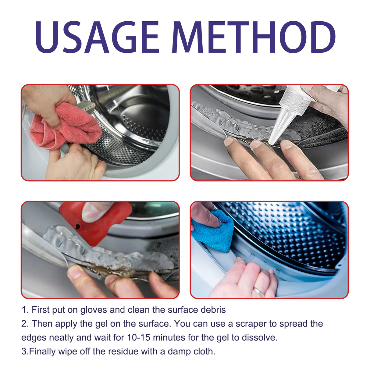 Mildew Removal Gel, Wall Tile Refrigerator Washing Machine Silicone Strip Window Gap Multi-Effect Anti-Mildew Agent - V.I.P Digital Presence