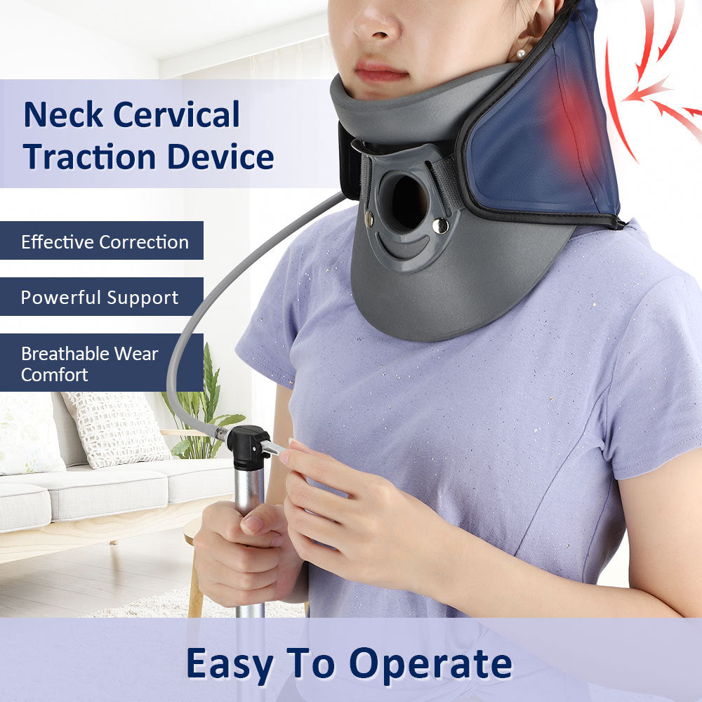 HailiCare Polymer Neck Retractor Neck Support Neck Protection Neck Inflatable Support - V.I.P Digital Presence