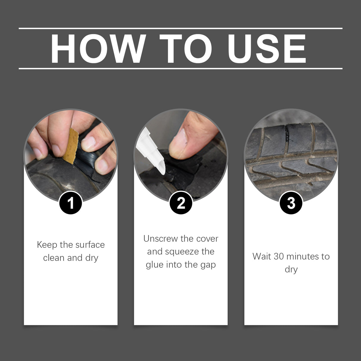 Repair Sealant, Repair Bond Wear-Resistant Simple And Easy To Use Automotive Tire Gap Repair Agent - V.I.P Digital Presence