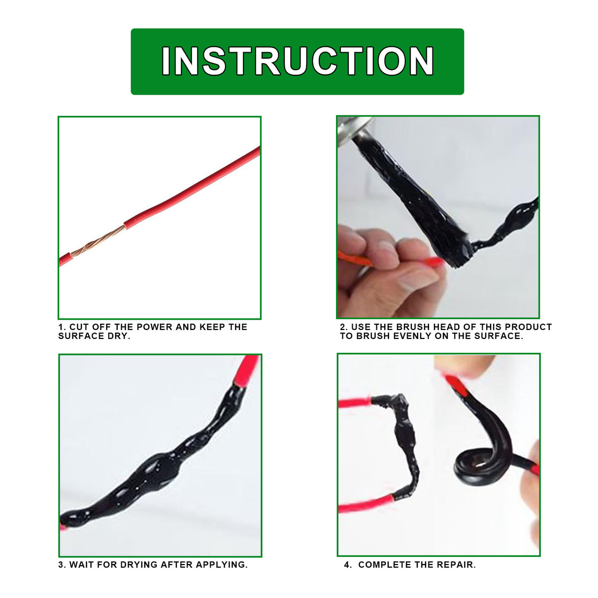 Insulating Adhesive Heat Insulation, Water Resistance And High Temperature Protection Electrical Joints Are Connected With Liquid Electrical Tape - V.I.P Digital Presence