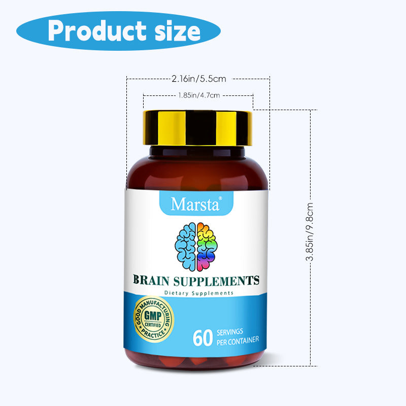 Brain Health Vitamin Capsules Brain Supplements Capsules - V.I.P Digital Presence
