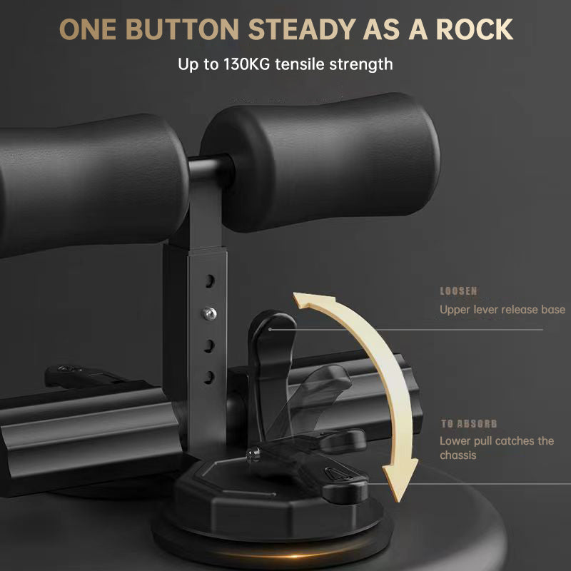 Portable Self-Suction Sit-up Bar Abdominal Core Trainer Movement Auxiliary Device Adjustable Sit Up Assistant - V.I.P Digital Presence