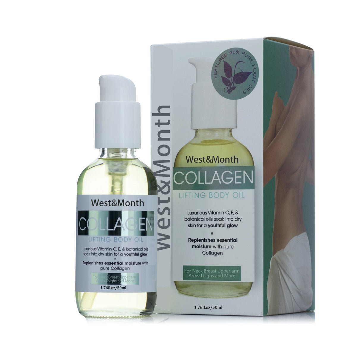 Collagen Lifting Body Oil, Lift Arm Shape Belly In Firming Skin Care Oil - V.I.P Digital Presence
