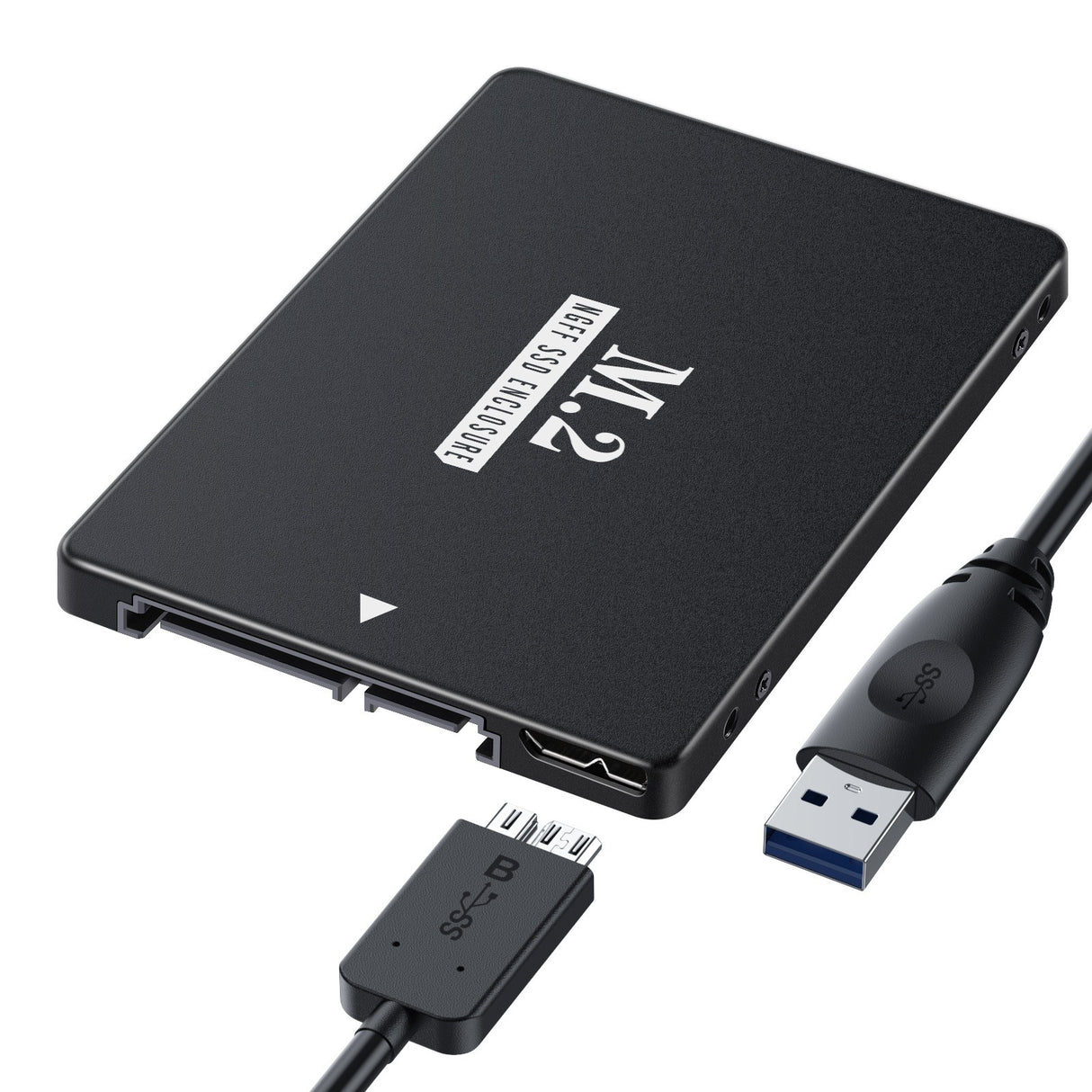 USB 3.0/SATA III 2.5-inch aluminum case M2 NGFF SSD solid state drive box - V.I.P Digital Presence