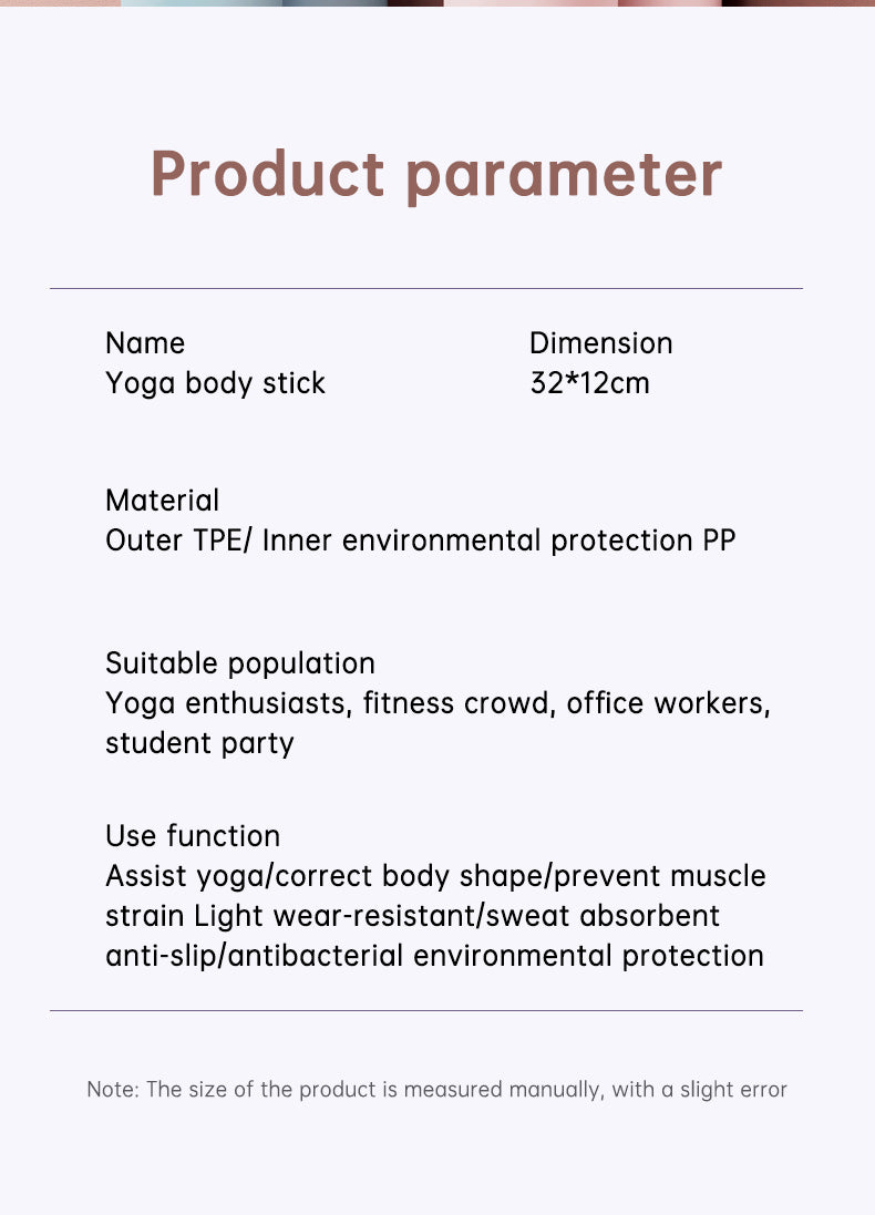 Adjustable open back shoulder stick correct hunchback correction cross yoga stick for corrective posture - V.I.P Digital Presence