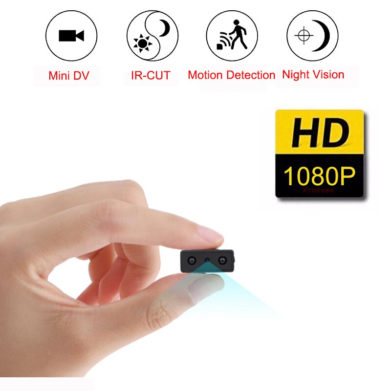 Mini Camera Full HD 1080P Home Security Camcorder Night Vision Micro Secret Cam Motion Detection Video Voice Recorder - V.I.P Digital Presence