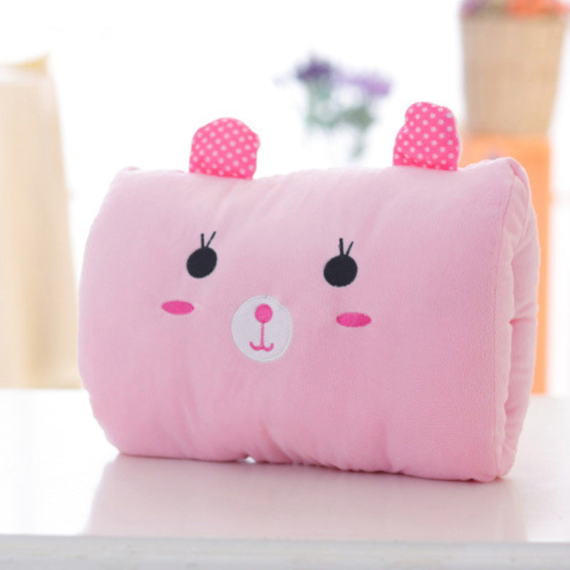 Animated nap pillow, warm hand cover, cylindrical cushion, creative hand warmer, girls' plush toy - V.I.P Digital Presence