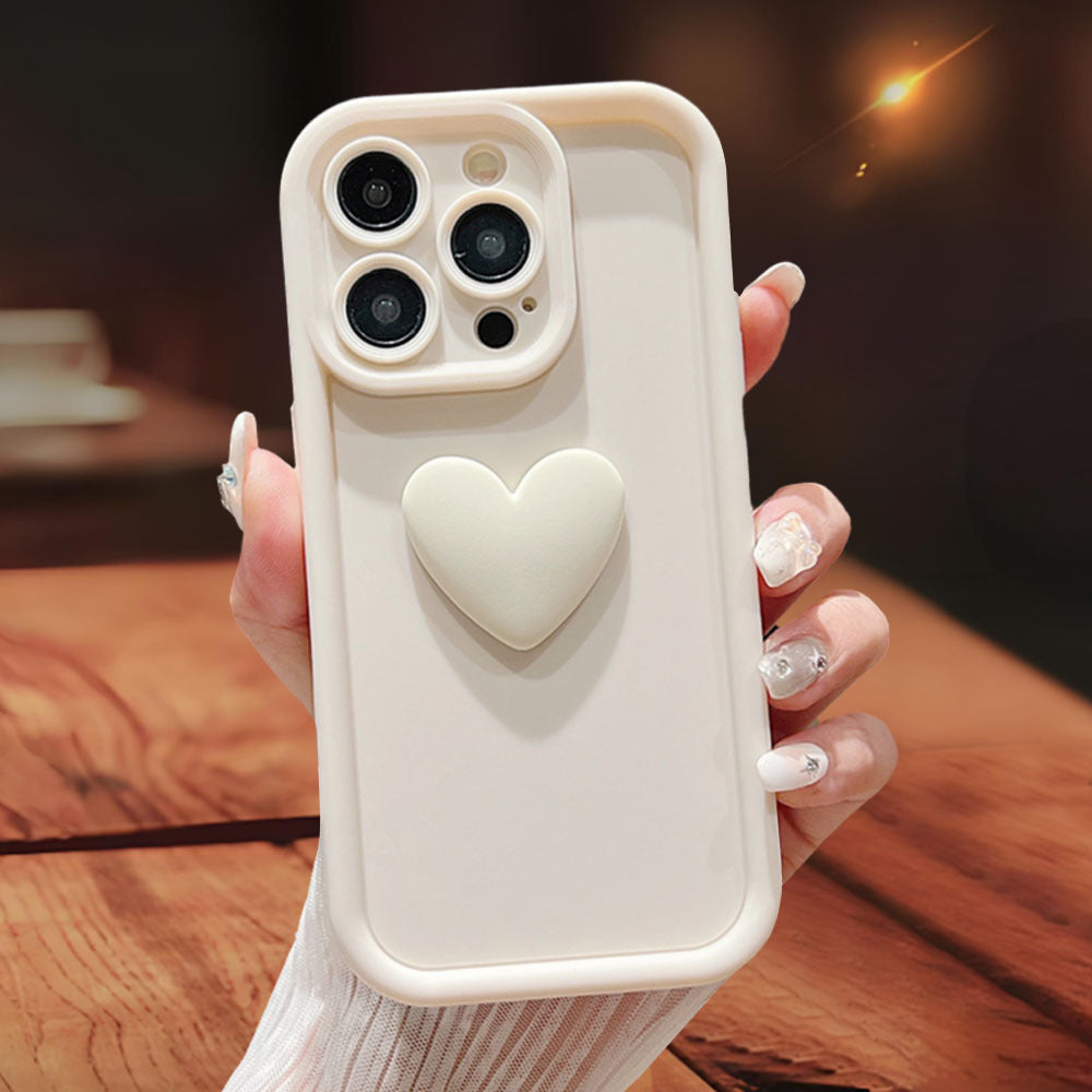 3D Love Suitable for Apple 15 Phone Protective Case Skin friendly Matte iPhone 14 ProMax Lens All Inclusive 16 - V.I.P Digital Presence