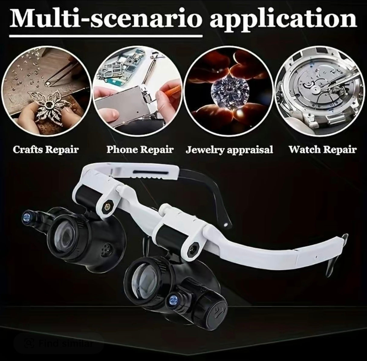 OptiView Head Magnifier