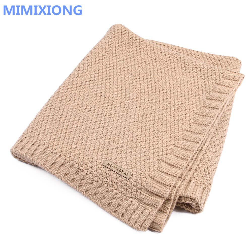 Baby Blanket Knitted Newborn Swaddle Wrap Blankets Super Soft Toddler Infant Bedding Quilt - V.I.P Digital Presence
