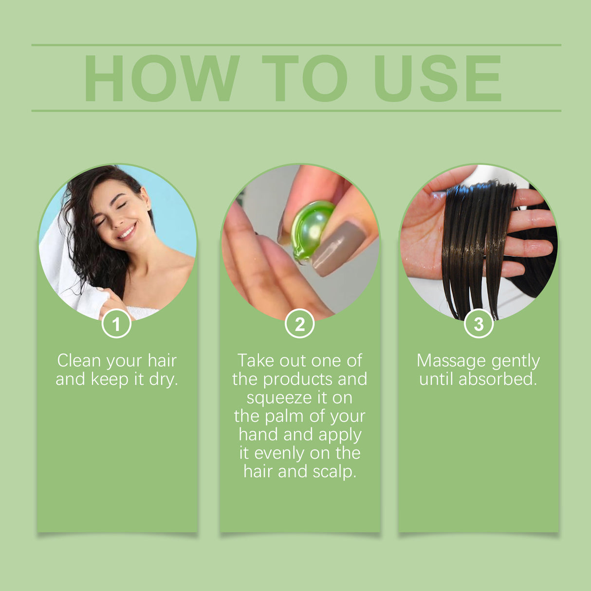 Rosemary Hair Care Capsules Nourishing Hair Care Capsules Soothing And Repairing Frizzy Rosemary Capsules - V.I.P Digital Presence