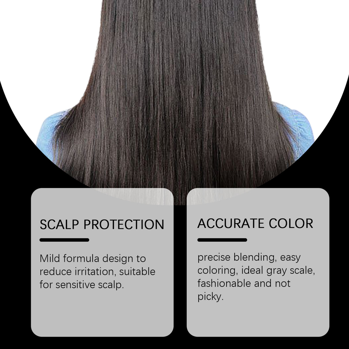 Plant Black Hair Shampoo Plant Extract Wash Care Diy Color Developing Hair Refreshing And Supple Shampoo - V.I.P Digital Presence