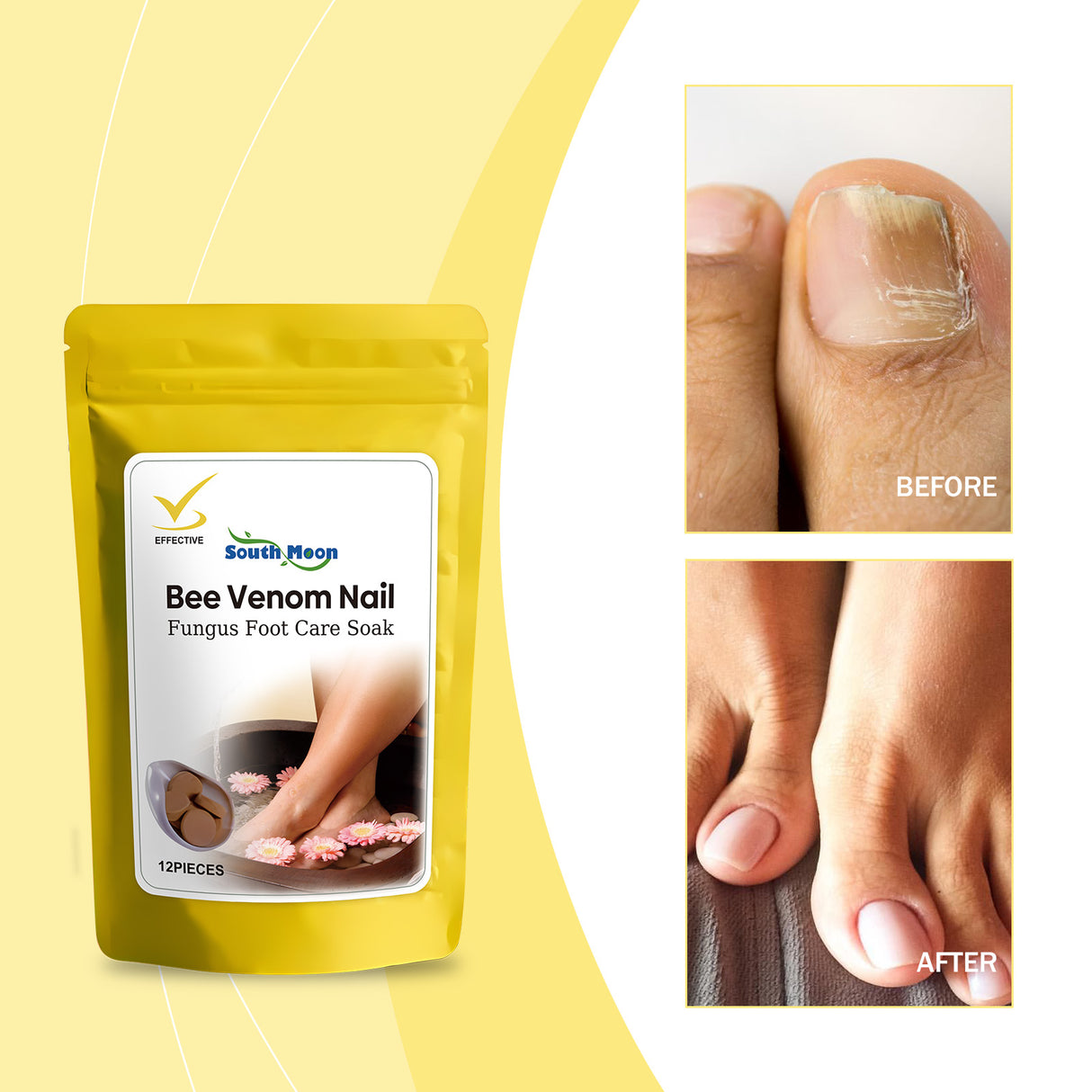 Nail Care Foot Soak, Gentle Cleaning Of Hands, Feet And Nails Moisturizing Soft Moisturizing Nail Face Foot Care - V.I.P Digital Presence