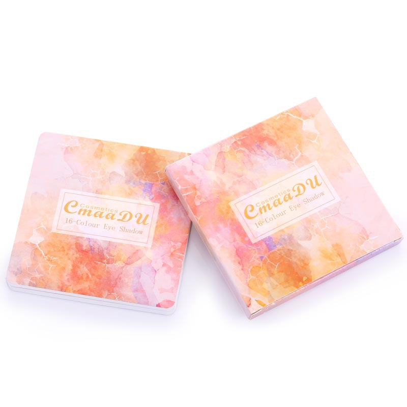 CmaaDu 16 Shades of Shiny Eyeshadow Makeup Matte and Metallic Waterproof Glitter - V.I.P Digital Presence