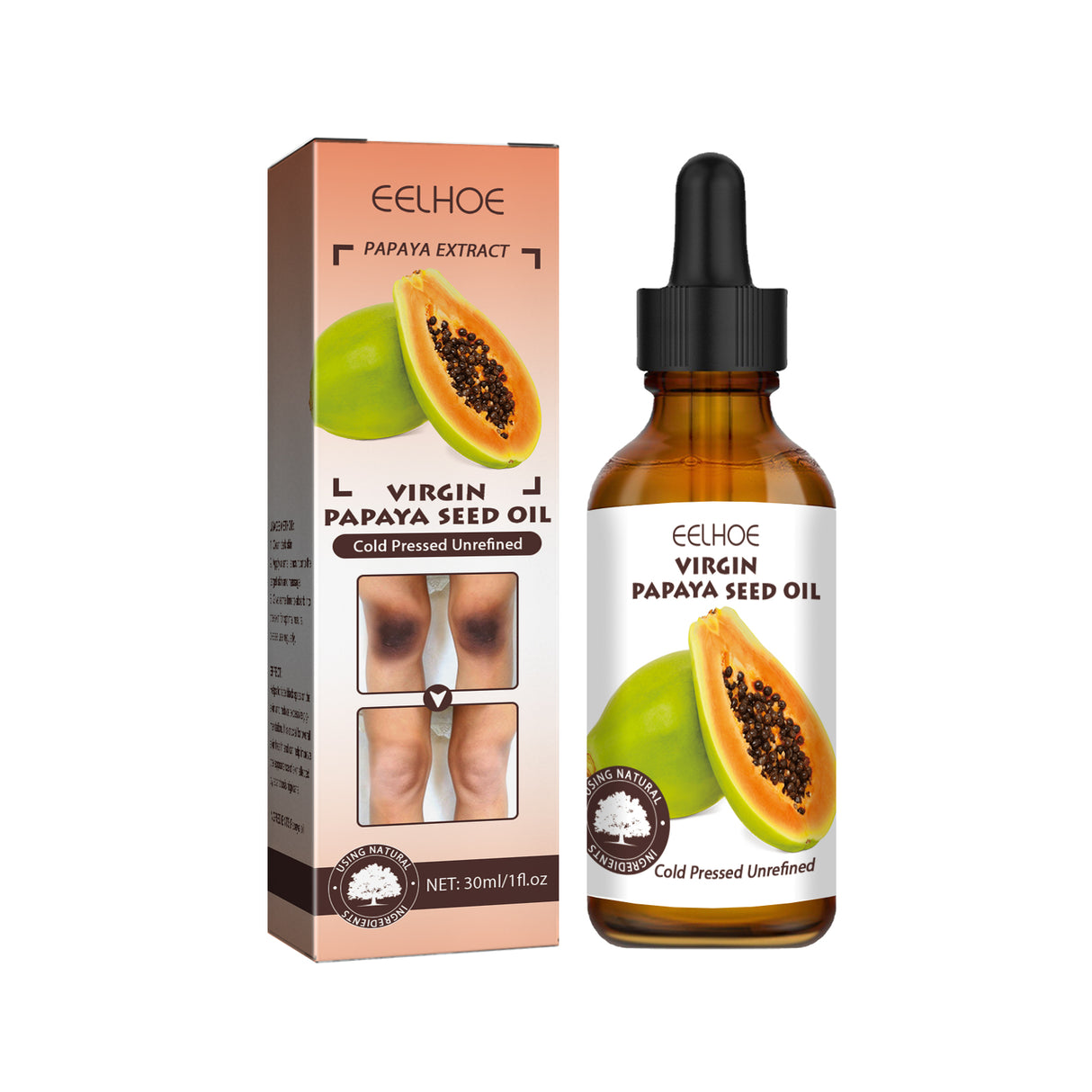 Papaya Seed Skin Care Oil Lightening Dark Spots, Bending Joints, Elbows, Brightening Skin And Moisturizing Oil - V.I.P Digital Presence