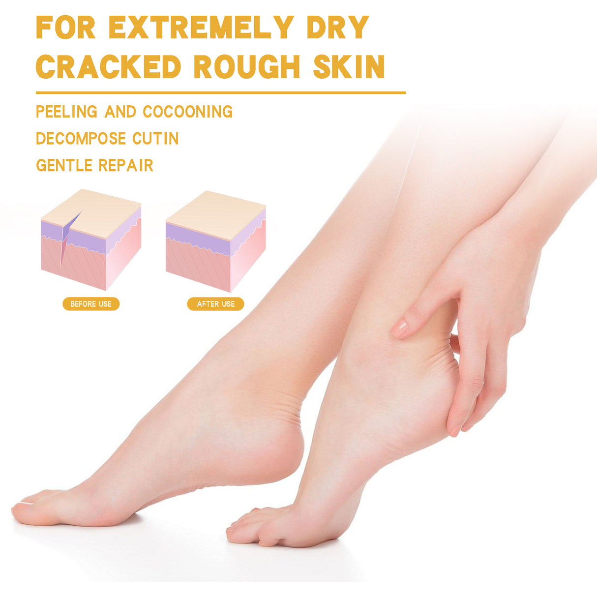 Hydrating Chapping Cream, Foot Care Heel Moisturizing Anti-Cracking, Peeling And Chapping Repair Foot Care Cream - V.I.P Digital Presence