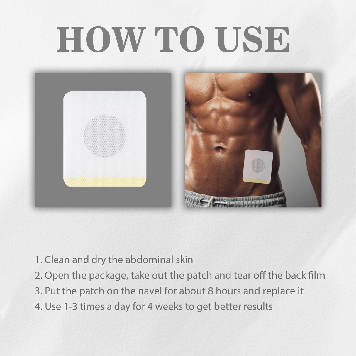 Stones Cleansing Patch, Relieve Physical Discomfort Care Relax Body And Mind Health Care Belly Button Patch - V.I.P Digital Presence