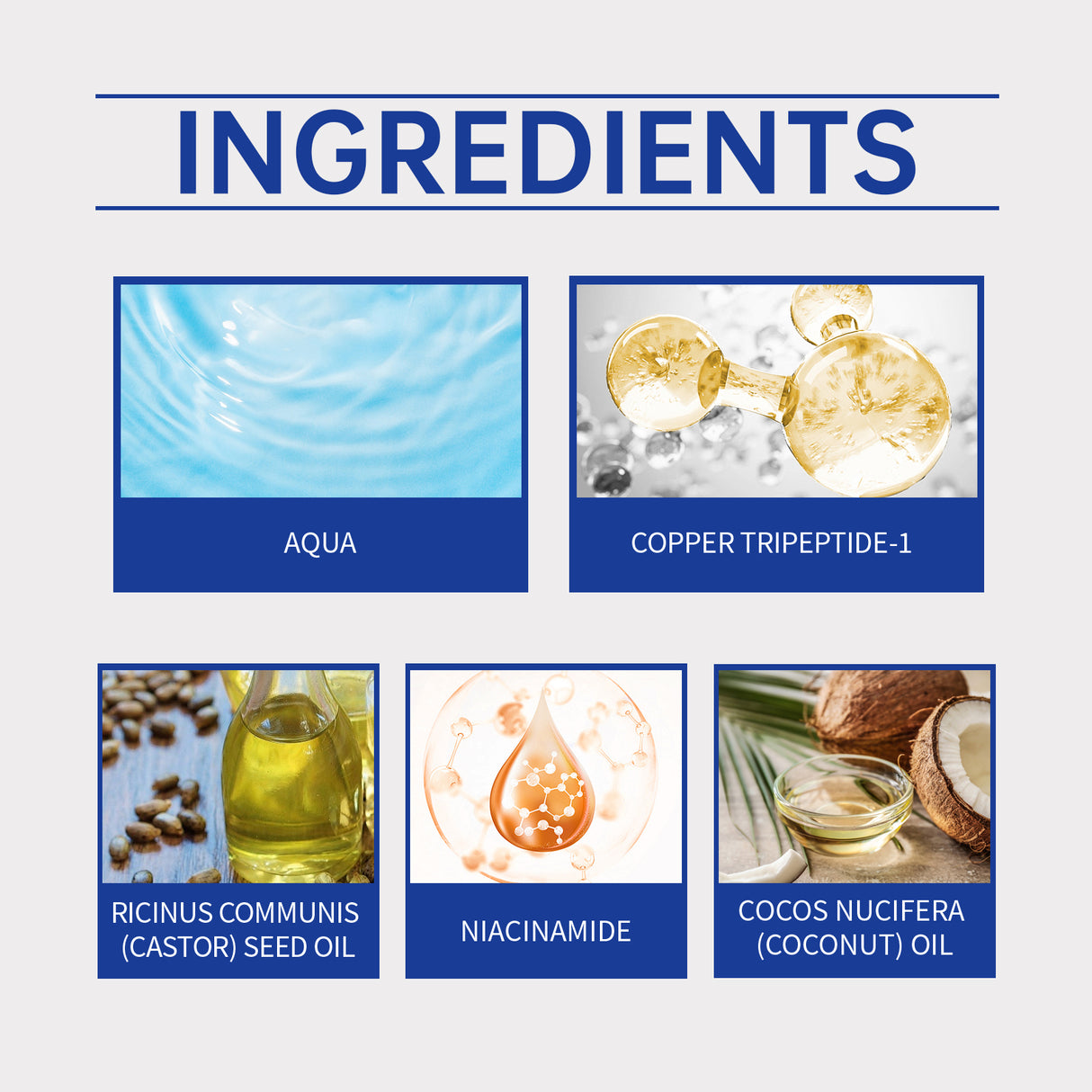 Blue Copper Peptide Hair Care Essence, Nourishes Frizzy Hair, Soft And Moisturizing Hair Care Essential Oil - V.I.P Digital Presence