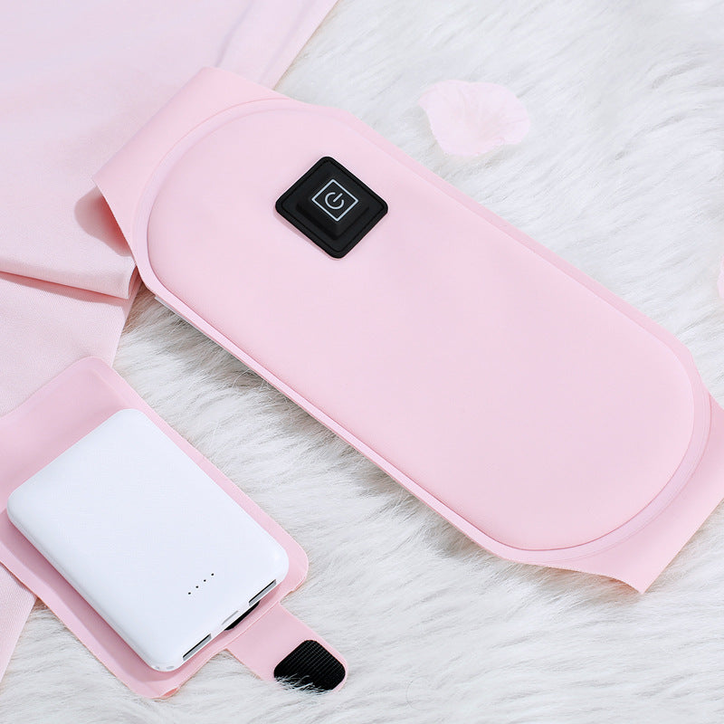 Menstrual Period Artifact Graphene Heating Belt Female Palace Cold Warm Belly Charging Moxibustion Warm Palace Belt - V.I.P Digital Presence