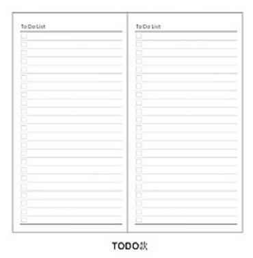 4.3x8.3 Midori Traveler's Notebook Refill 110mmx210mm Blank Dot Grid Paper Graph-paper Ruled 32 sheets - V.I.P Digital Presence