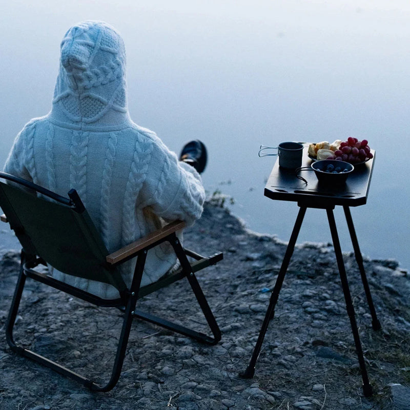 Folding Picnic Table Adjustable Height Outdoor Table Aluminium Alloy Tactical Table for Outdoor Indoor Picnic BBQ Hiking - V.I.P Digital Presence