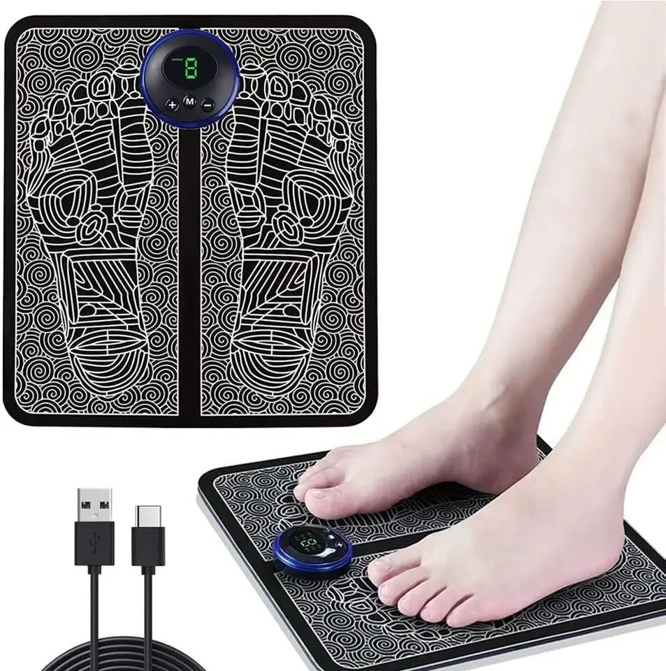 Hot Products Massage Pad Feet Muscle Stimulator Massage Mat Heated Electric Foot Massager For Old People - V.I.P Digital Presence
