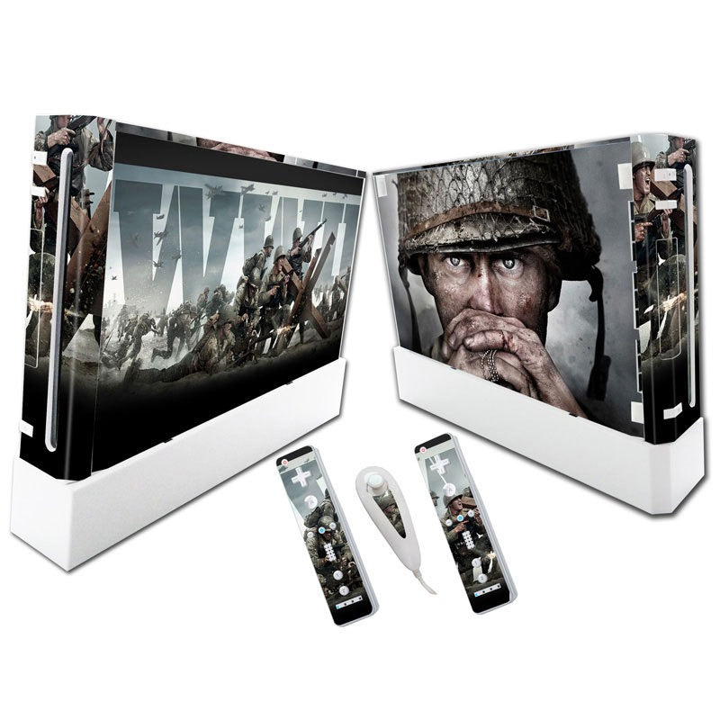 Suitable for WII stickers wii console cartoon protective film Spider-Man Fortress Night multiple styles without leaving glue - V.I.P Digital Presence