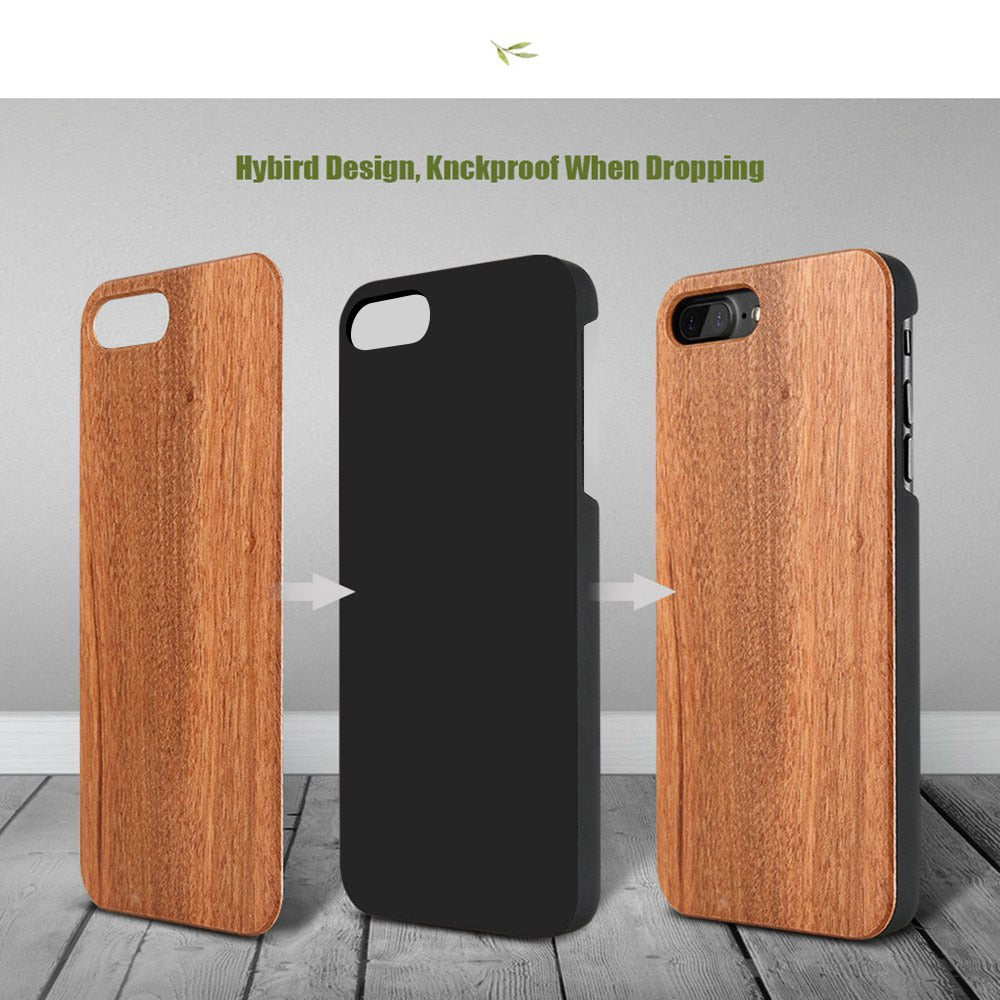 Geniune Bambus Fall Für iPhone 6 6 s Plus 100% Natürliche Holz Abdeckung Für iPhone 5 5 s SE X 7 8 Plus 6 6 s Xr Xs Max Funda Tasche - V.I.P Digital Presence
