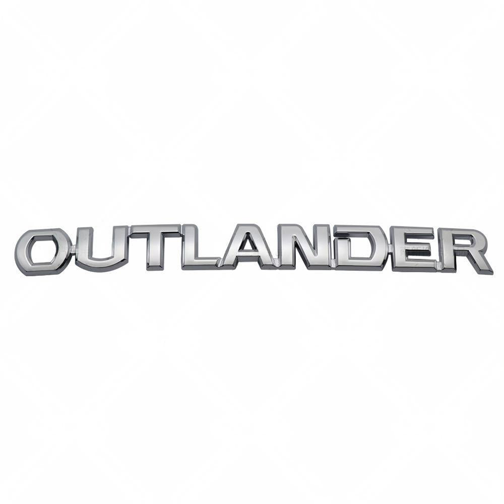 Suitable for Mitsubishi Outlander car labeling, OUTLANDER integrated English label, tail label, and back label - V.I.P Digital Presence