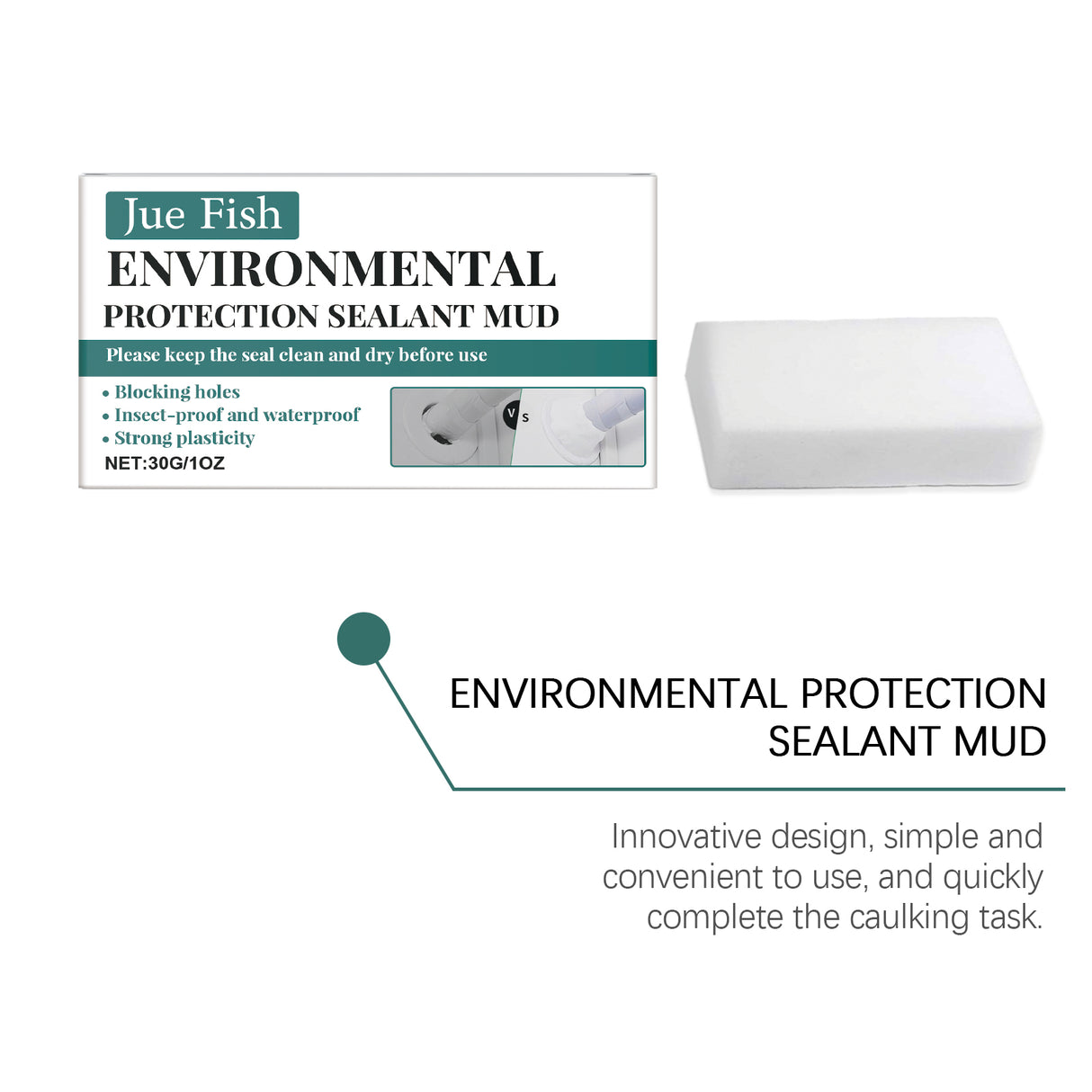 Sealing Cement, Anti-Seepage Hardening Reinforced Waterproof High Viscosity Hole Crevice Wear-Resistant Filling Clay - V.I.P Digital Presence