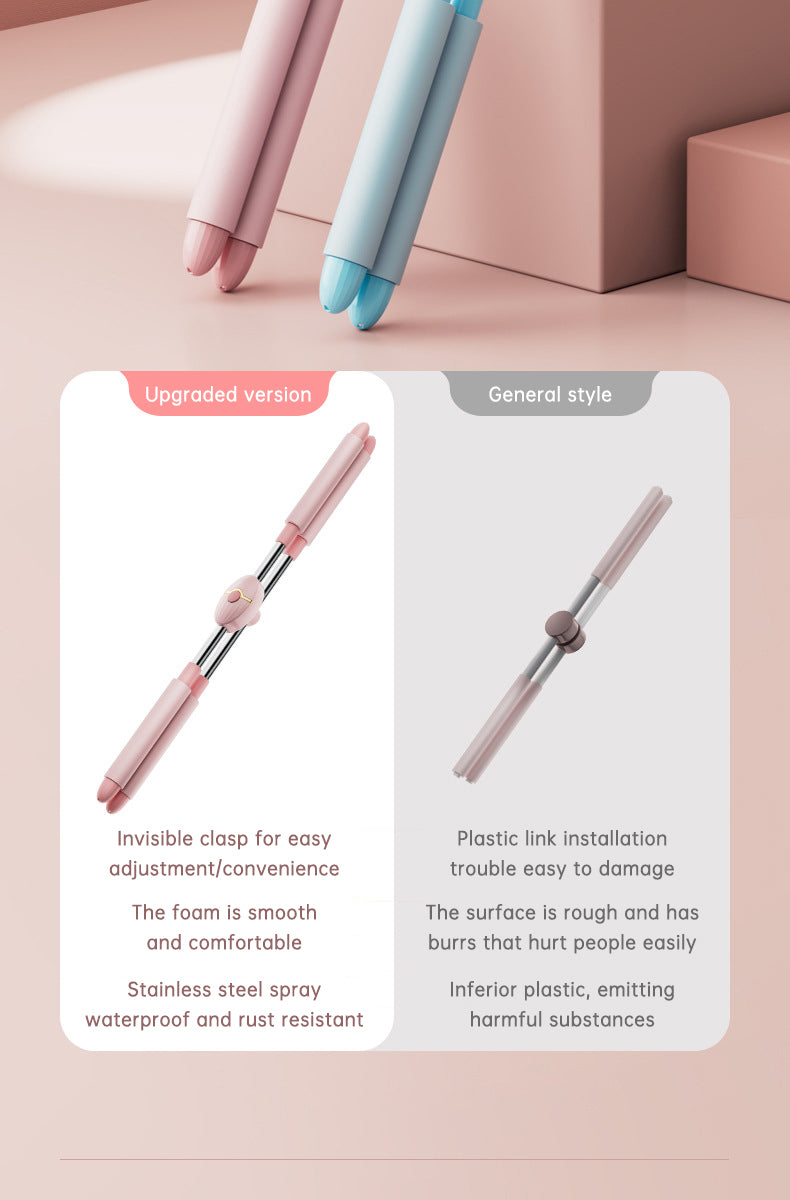 Adjustable open back shoulder stick correct hunchback correction cross yoga stick for corrective posture - V.I.P Digital Presence