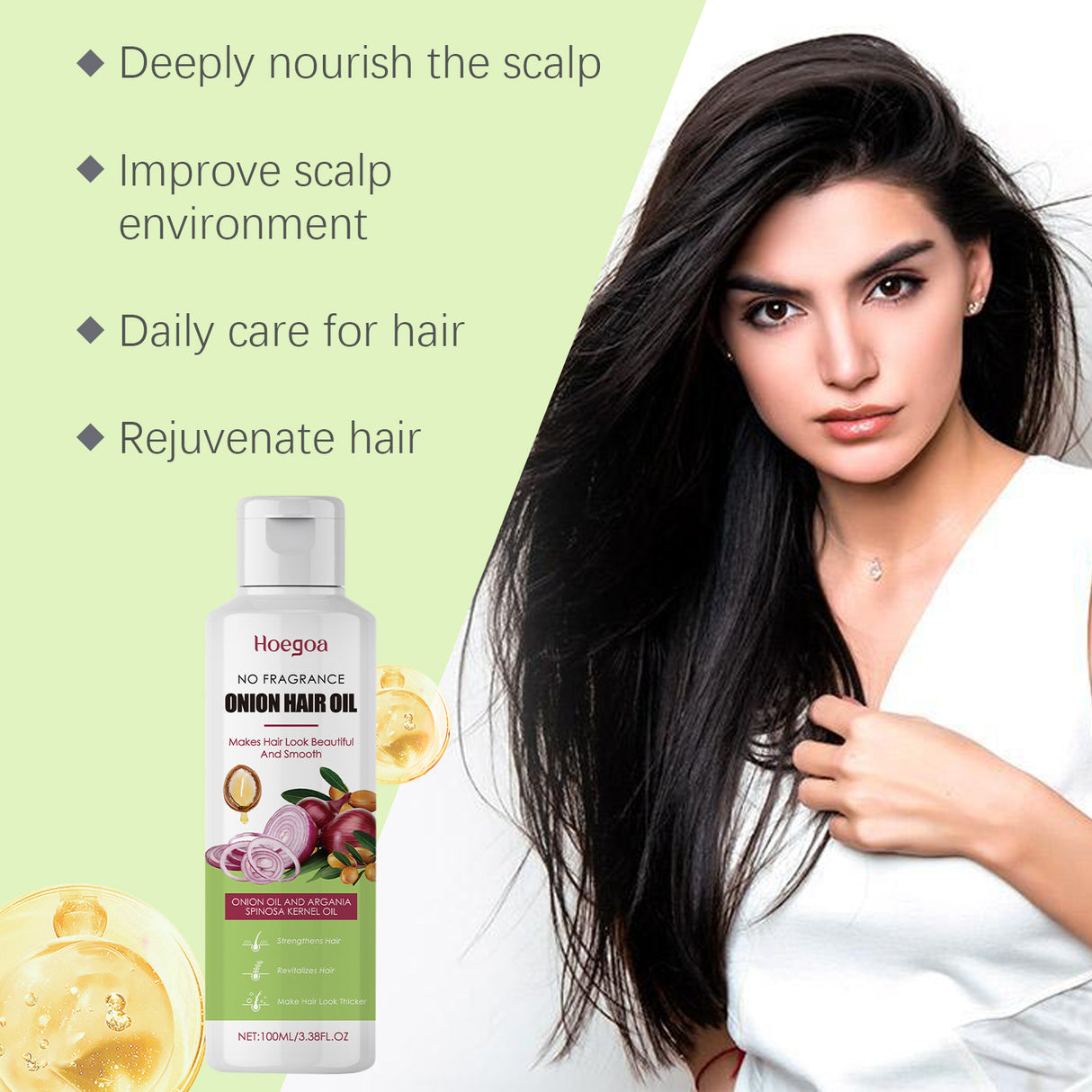 Onion Hair Oil Argan Oil Hair Oil Nourishes Hair And Roots Hair Is Nutritious And Supple - V.I.P Digital Presence