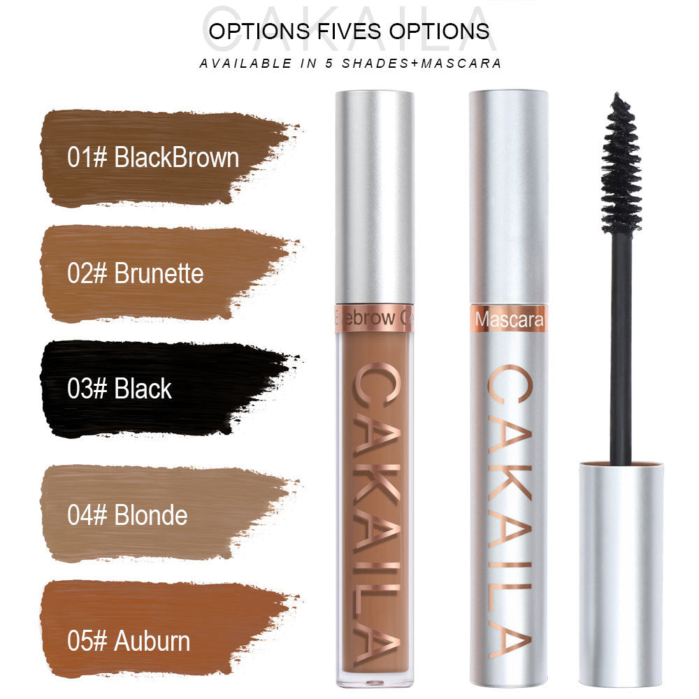 CAKAILA Eyebrow dye matte non-smudge dyeing makeup eyebrow shaping eyebrow dye mascara set - V.I.P Digital Presence