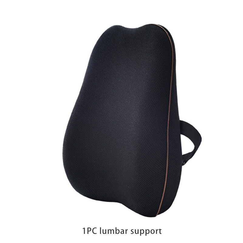 Summer Office Cushion Lumbar Back Support One Set Of Sedentary Gods Memory Foam Seat Cushion Chair Pad - V.I.P Digital Presence