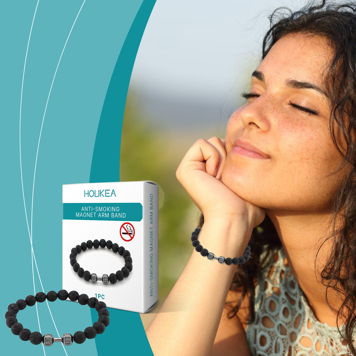 Volcanic Stone Bracelet Men's Bracelet Fashion Pieces Designed With Natural Ingredients Everyday Wear Bracelet - V.I.P Digital Presence