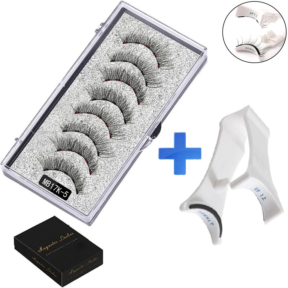 Five magnetic adhesive free magnetic eyelash clamp set for European and American thick magnetic eyelashes - V.I.P Digital Presence