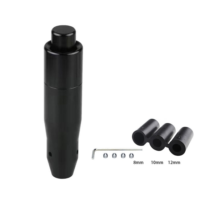 Personalized modification of automotive general metal gear head racing colorful gear lever metal simple wave stick head handbrake - V.I.P Digital Presence