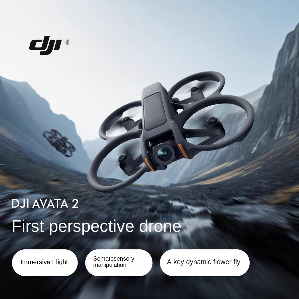 DJI Avata 2 First Perspective Aerial Photography Drone Flight Glasses Sensory Control Immersive Flight - V.I.P Digital Presence