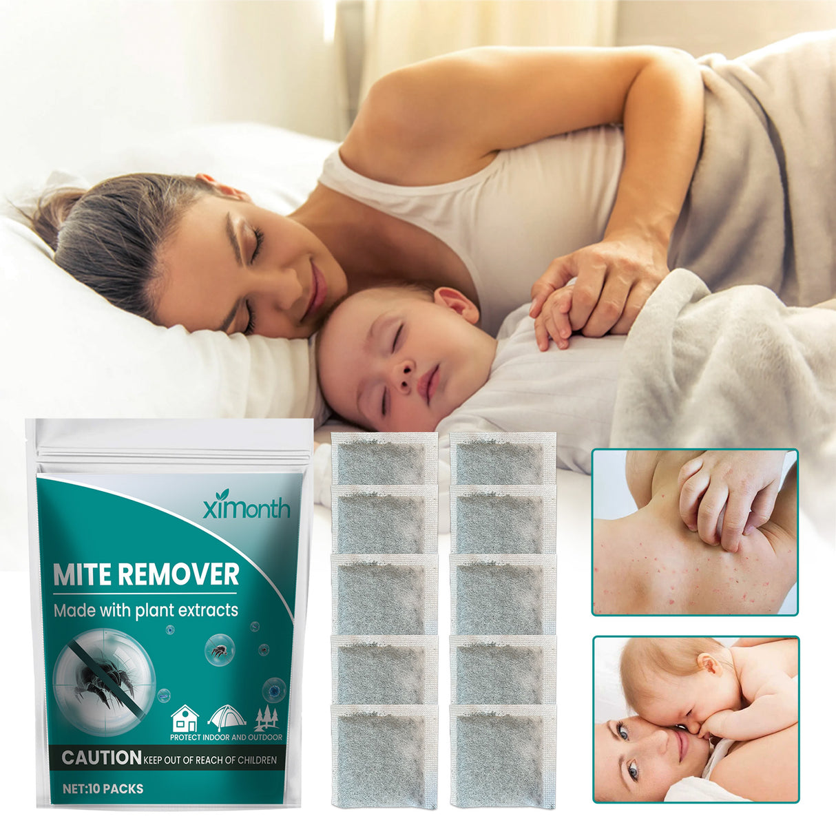 Herbaceous Mite Control Kit Travel Outdoor Camping Home Bedding Clothing Herbaceous Mosquito Repellent Mite Control - V.I.P Digital Presence