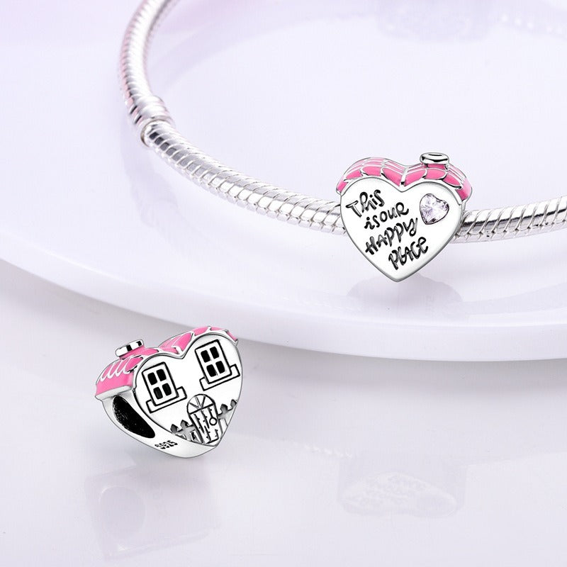 Family and Friendship Series Love Bead Pendant DIY Bracelet Necklace - V.I.P Digital Presence
