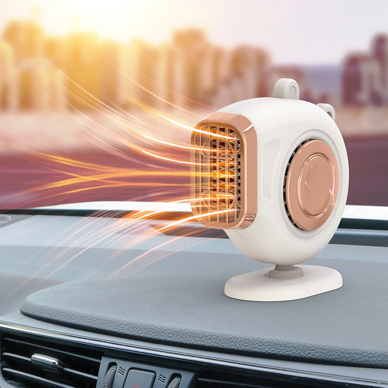 Small Sun Car Mounted Heater 12V/24V Car Heater Car Creative Fast Heating Mini Hot Fan - V.I.P Digital Presence