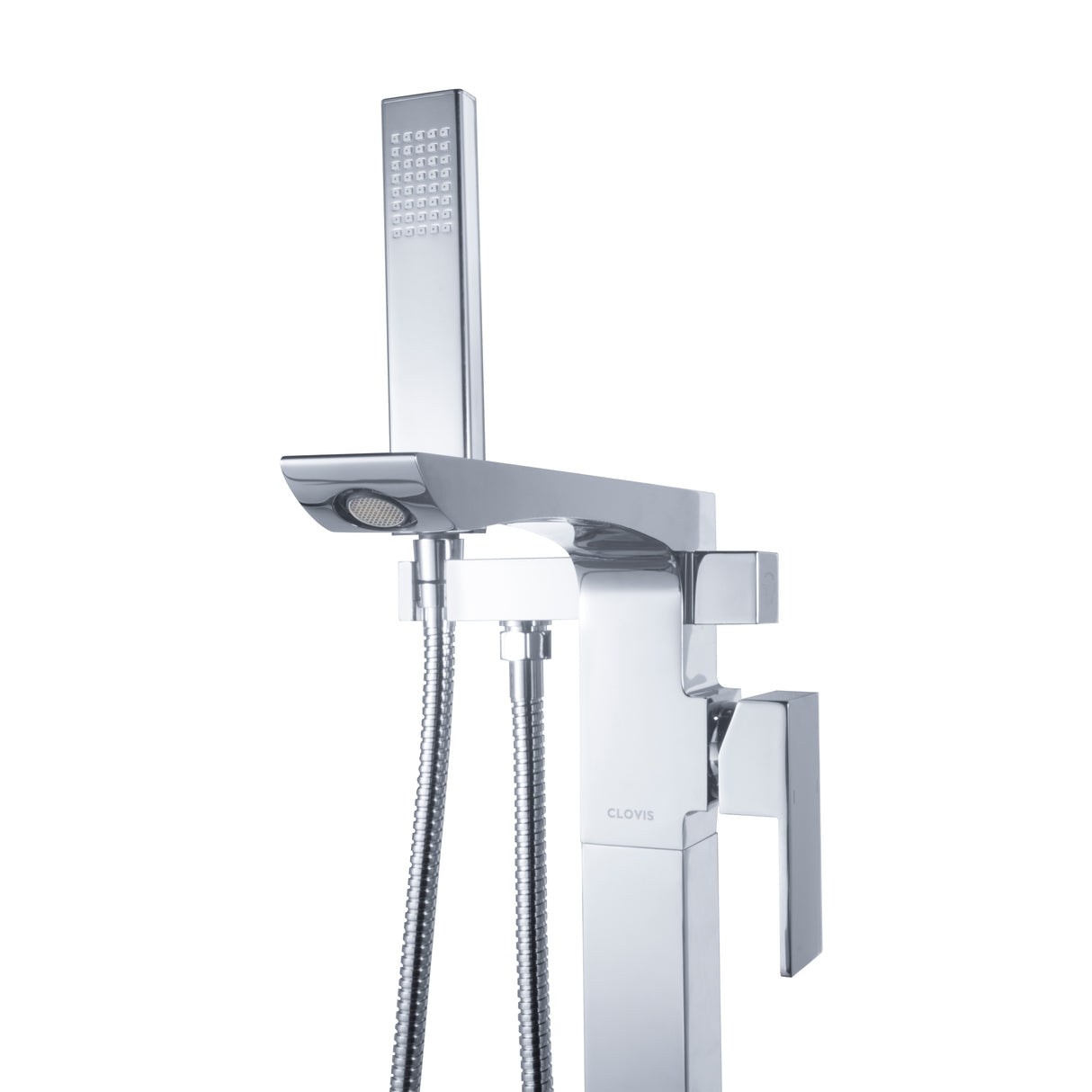 Single Handle Floor Mounted Freestanding Tub Filler - V.I.P Digital Presence